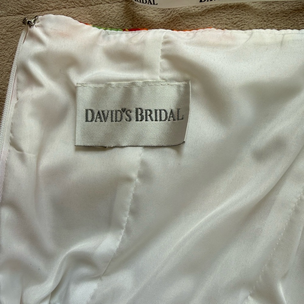David Bridal strapless dress - Picture 7 of 11